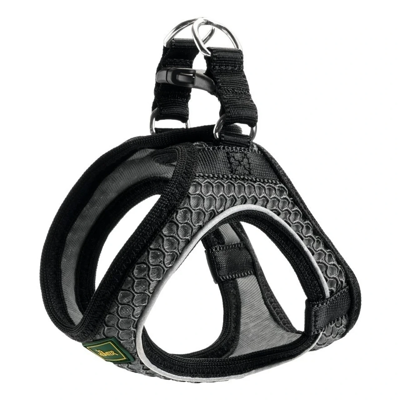 Hunter NY Hilo Comfort hundesele M-L antracit mave/bryst 65-70 cm - Let komfort og stabil støtte